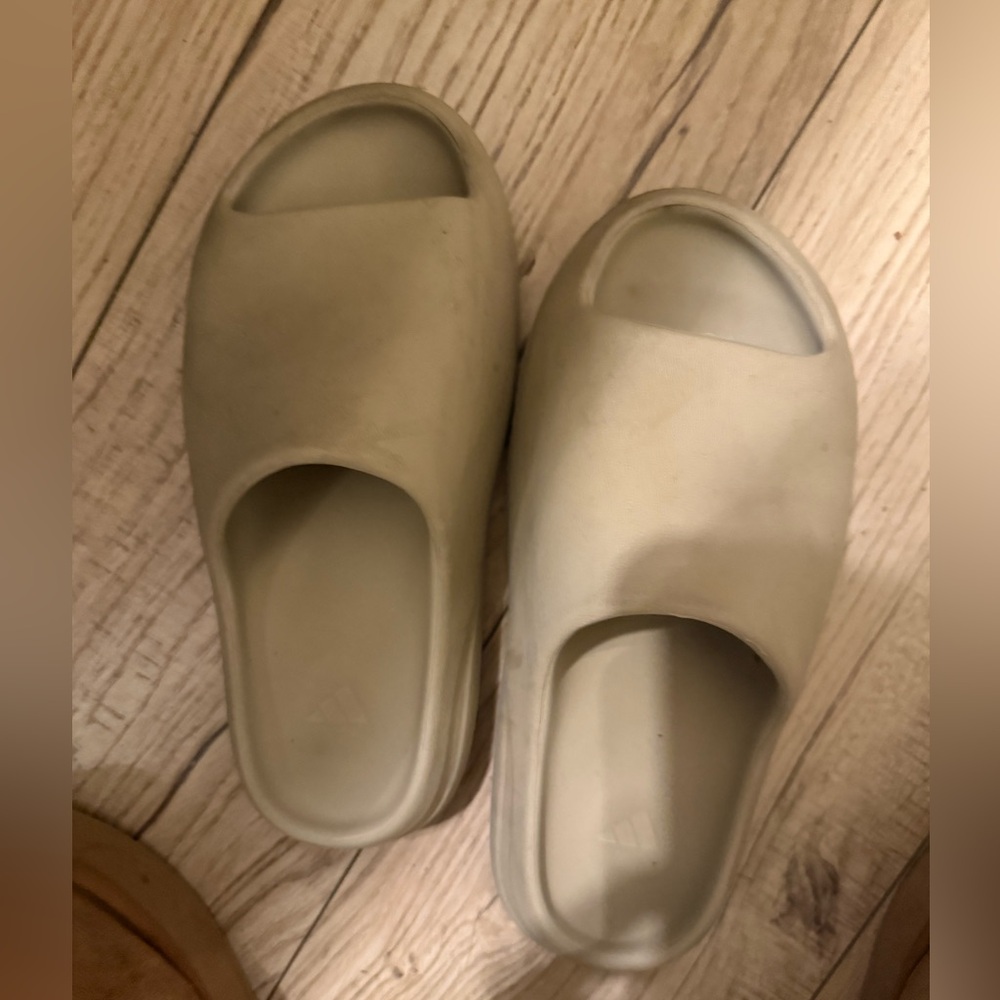 Adidas Yeezy Beige Slide Sandals